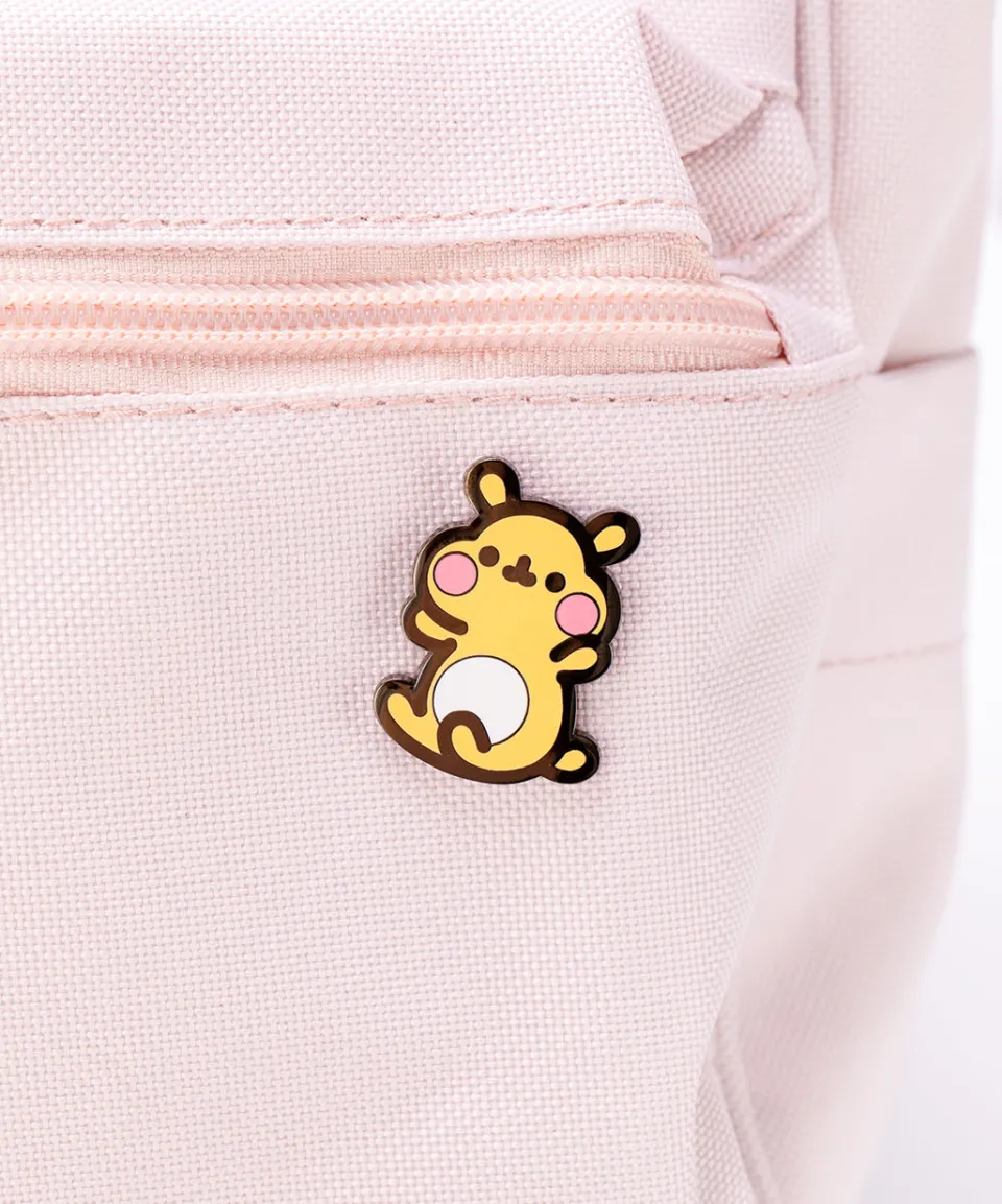 Clearance Cheek the Hamster Pin Pins & Keychains