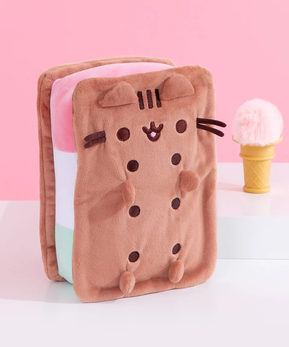 Best Sale Neapolitan Ice Cream Sandwich Squisheen Plush Plush & Squisheens | Ice Cream