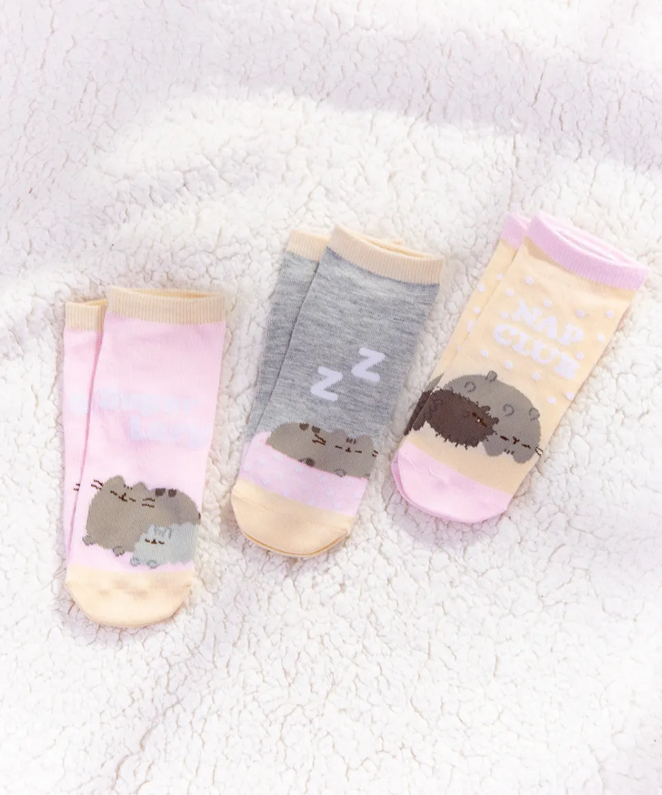 Hot Nap Club 3-Pack Ankle Socks Socks & Slippers | Lounge & Sleep