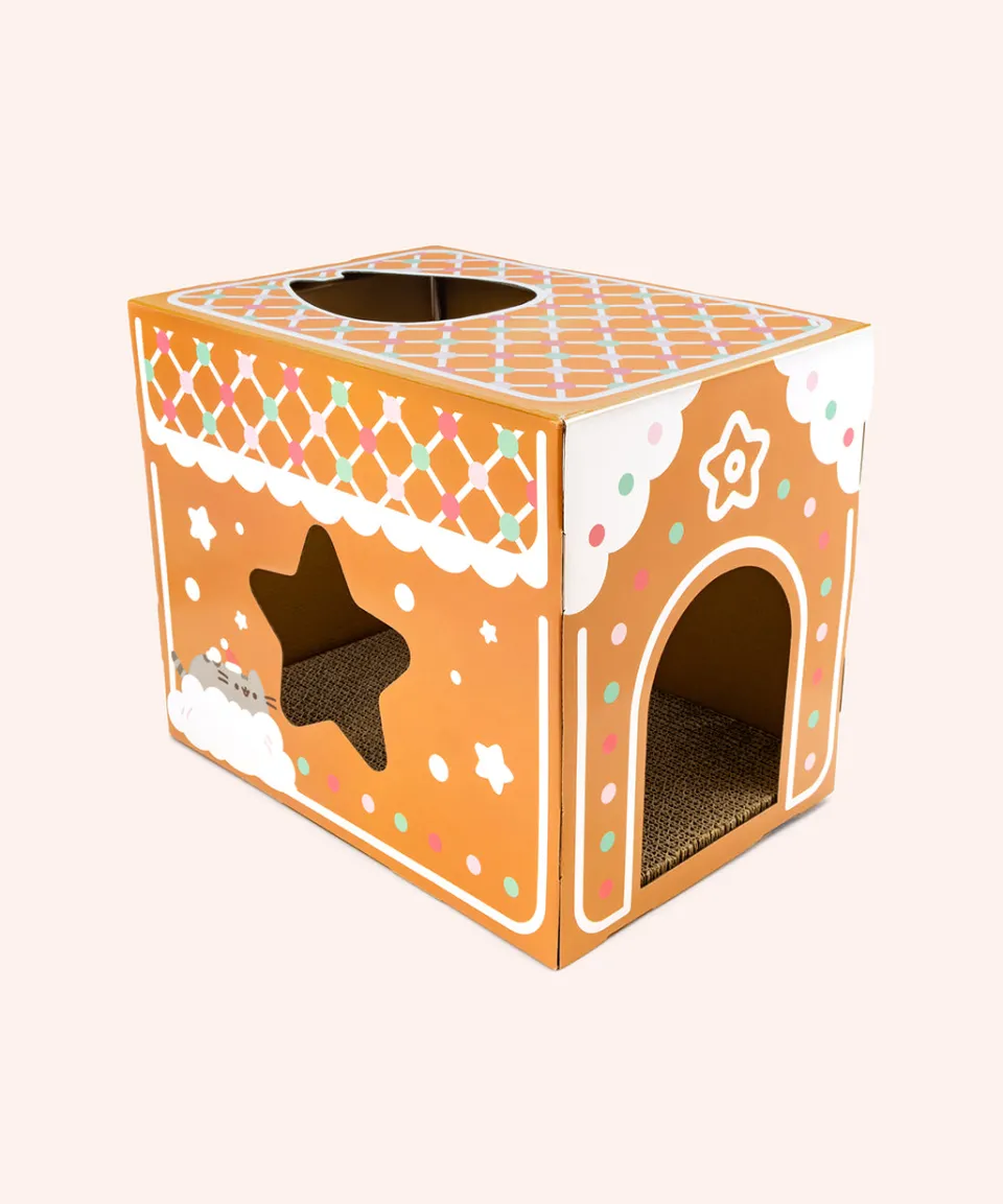 Hot Pet Gingerbread House Scratcher Kitchen & Pet