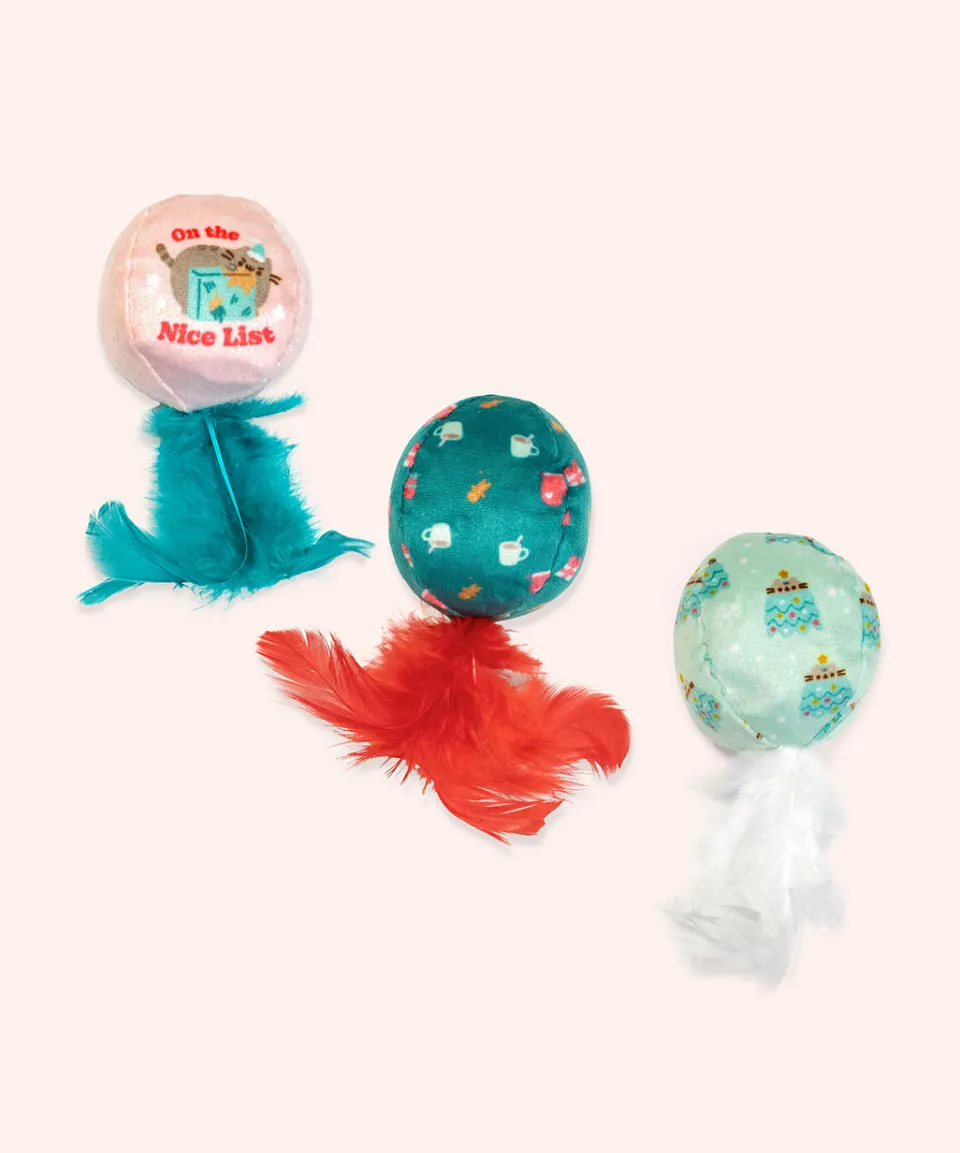 Cheap Pet Holiday Crinkle Ball Toys Kitchen & Pet