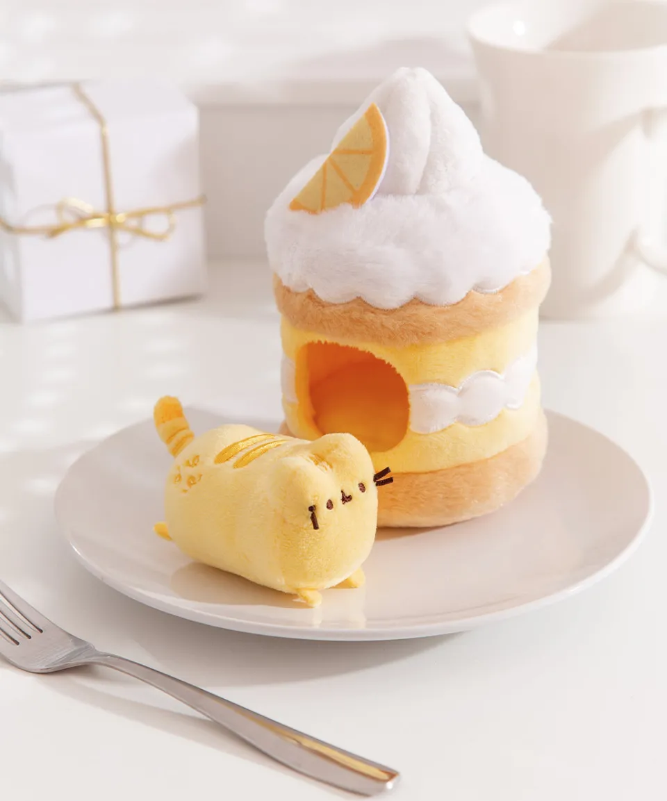 Discount Sweets Lemon Cake Plush 2-pc Environment Plush & Squisheens | Sweets