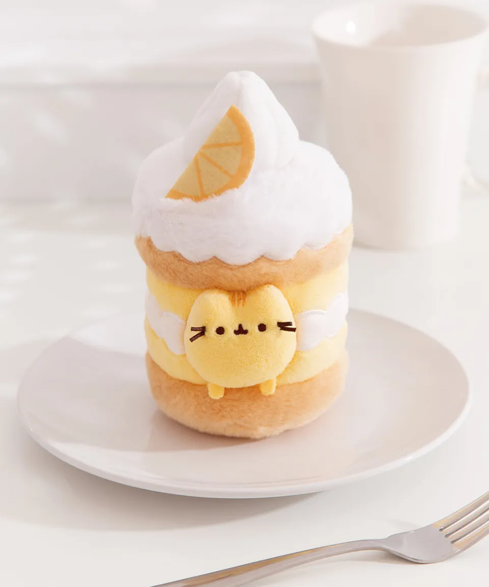 Discount Sweets Lemon Cake Plush 2-pc Environment Plush & Squisheens | Sweets