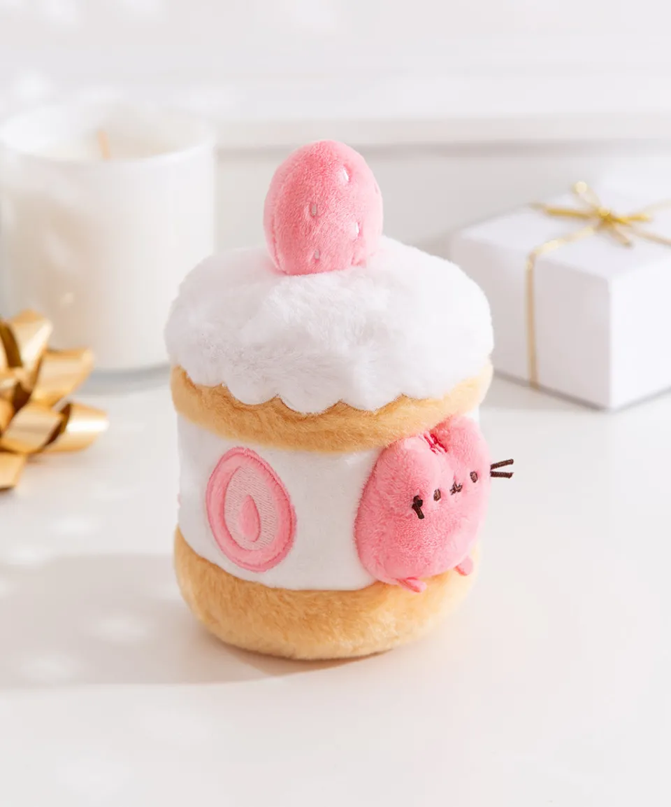pusheen_sweets_strawberry_cake_plush_pc_environment_8.webp Best Sale Sweets Strawberry Cake Plush 2-pc Environment Plush & Squisheens | Sweets